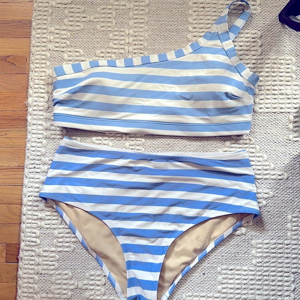 Old Navy Striped Bikini Set